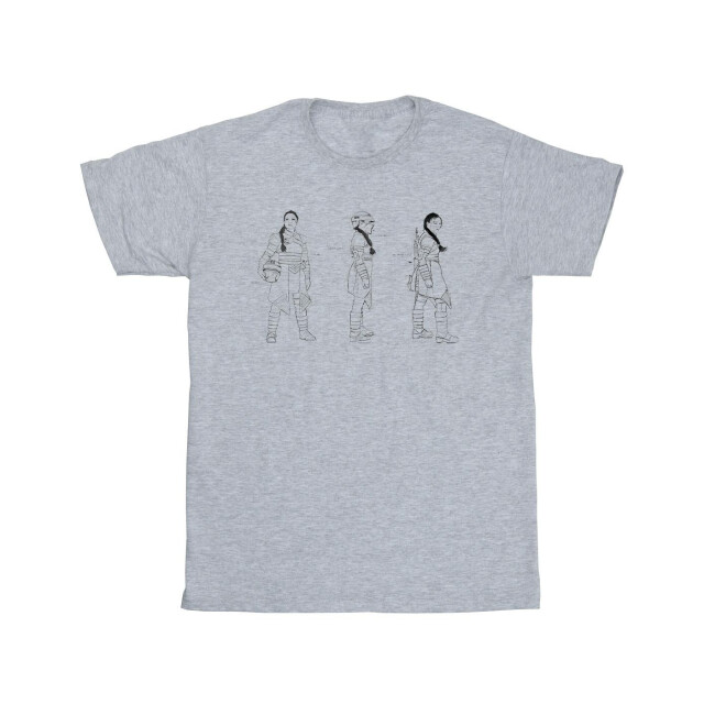 Li-cense Star wars heren the book of boba fett fennec concept t-shirt UTBI51825_sportsgrey large