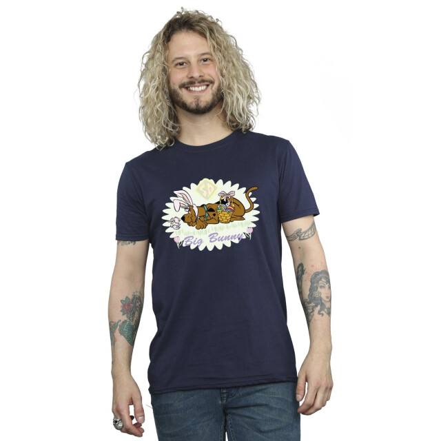 Li-cense Scooby doo heren groot konijn t-shirt UTBI51829_navyblue large