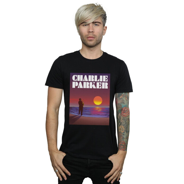 Li-cense Charlie parker heren into the sunset t-shirt UTBI51727_black large