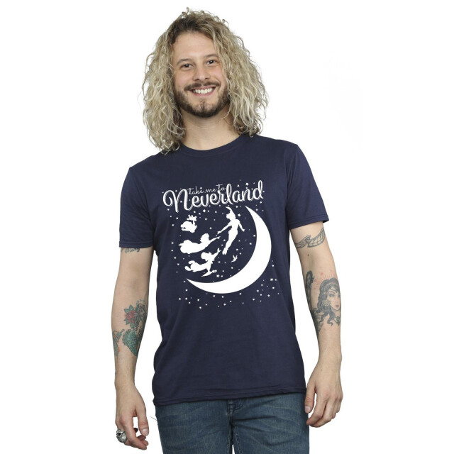 Li-cense Disney heren peter pan neem me mee naar neverland t-shirt UTBI51677_navyblue large