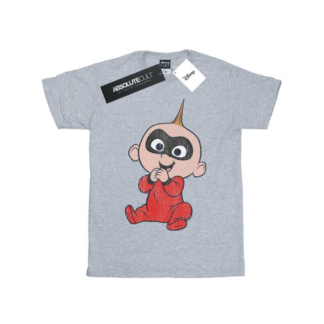 Li-cense Disney heren incredibles 2 jack t-shirt UTBI51587_sportsgrey large