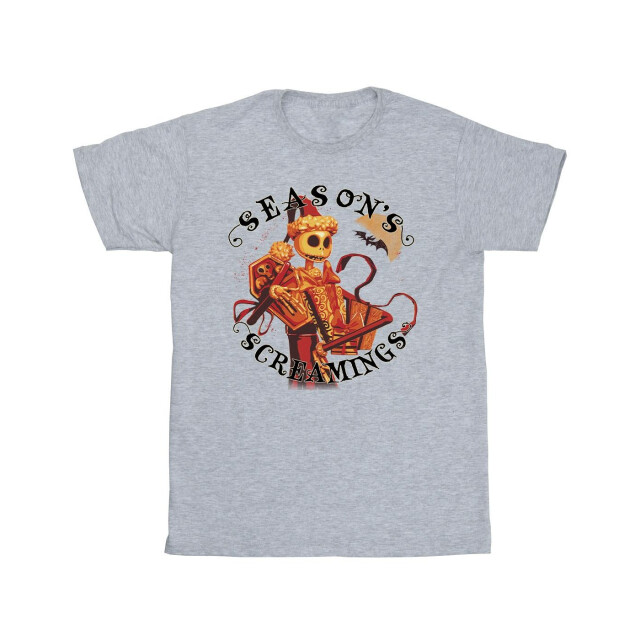 Li-cense Disney heren the nightmare before christmas seasons screamings t-shirt UTBI51533_sportsgrey large