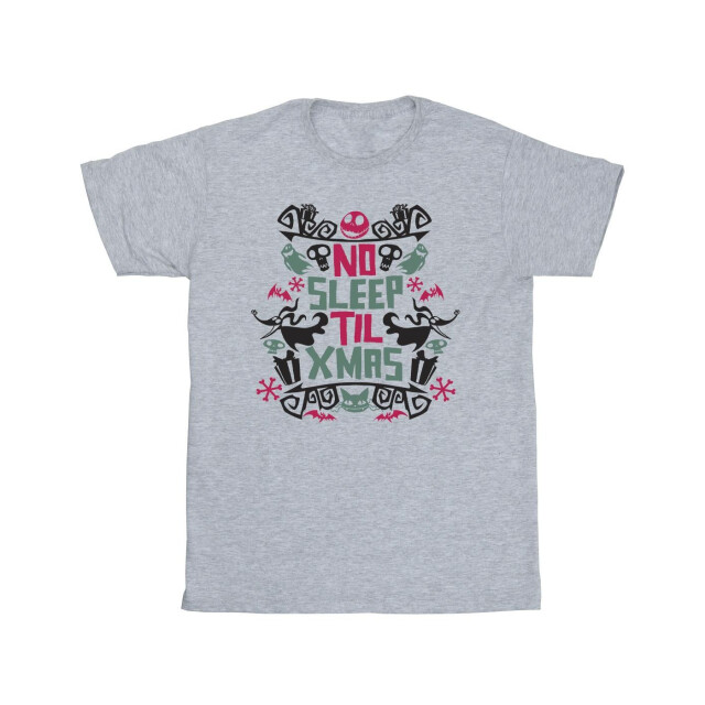 Li-cense Disney heren the nightmare before christmas no sleep til xmas t-shirt UTBI51520_sportsgrey large