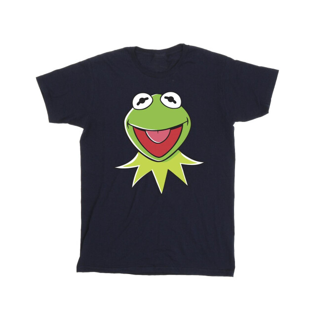 Li-cense Disney heren muppets kermit hoofd t-shirt UTBI51490_navyblue large