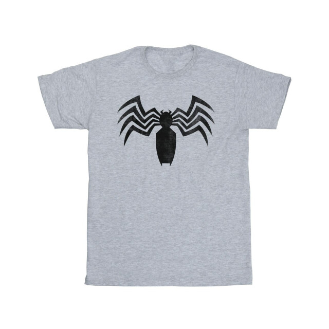 Li-cense Marvel heren venom spider logo emblem t-shirt UTBI51461_sportsgrey large
