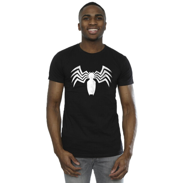 Li-cense Marvel heren venom spider logo emblem t-shirt UTBI51461_black large