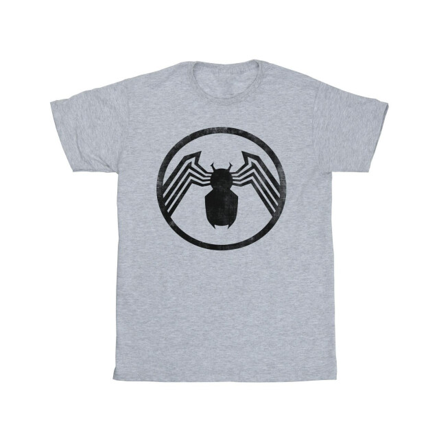 Li-cense Marvel heren venom logo emblem t-shirt UTBI51451_sportsgrey large