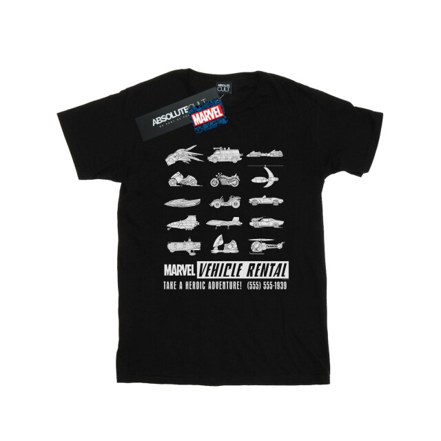 Li-cense Marvel meisjes voertuigverhuur katoen t-shirt UTBI31652_black large