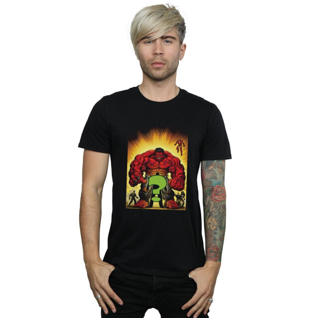 Li-cense Marvel heren wie is de rode hulk t-shirt UTBI51305_black large