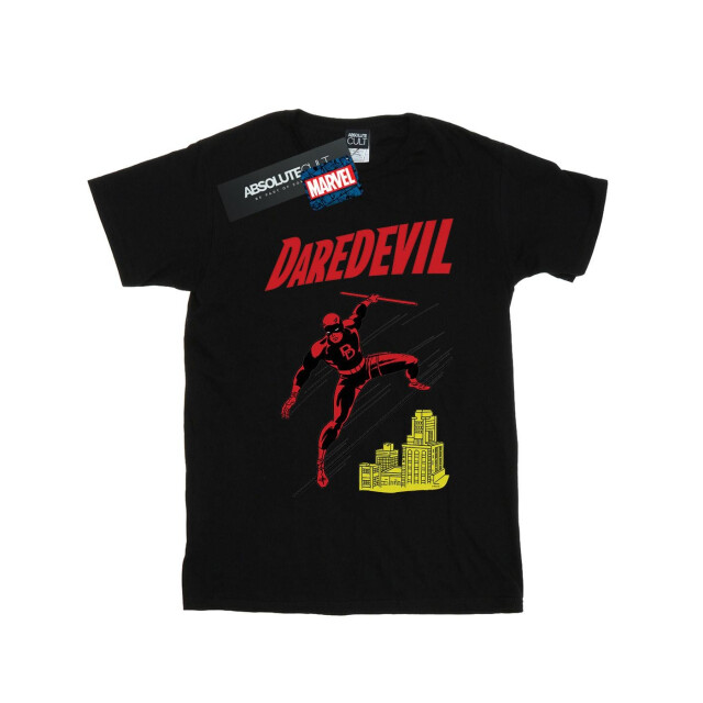 Li-cense Marvel heren daredevil rooftop t-shirt UTBI51288_black large