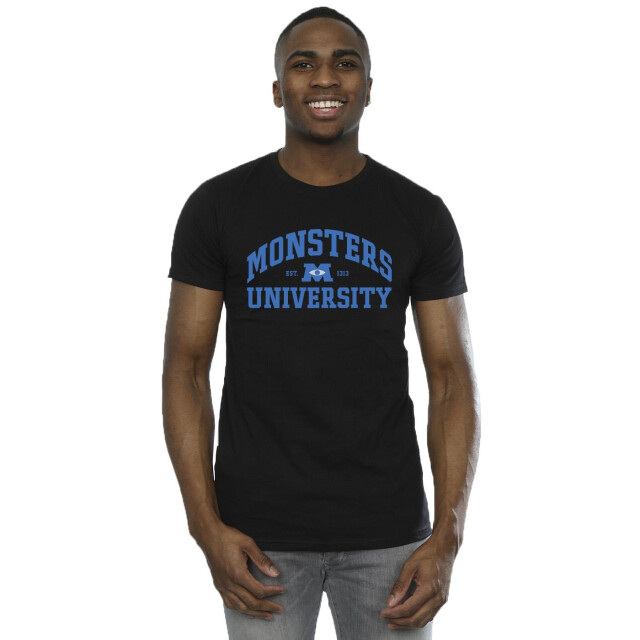 Li-cense Disney heren monsters university logo t-shirt UTBI51239_black large