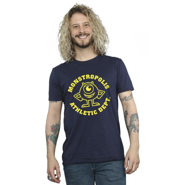 Li-cense Disney heren monsters university monstropolis t-shirt UTBI51238_navyblue large