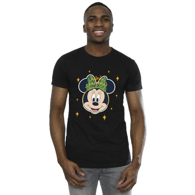Li-cense Disney heren minnie mouse vrolijk kerstmis t-shirt UTBI51195_black large