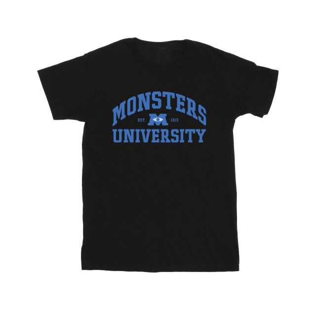 Li-cense Disney heren monsters university logo t-shirt UTBI51239_black large