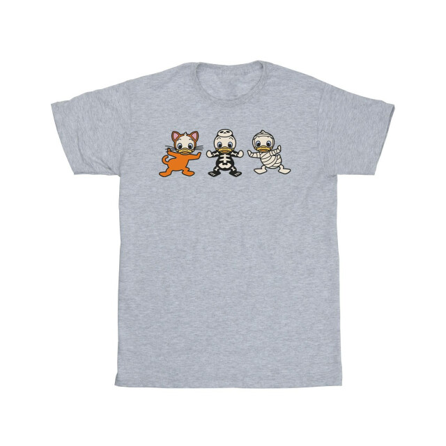 Li-cense Disney meisjes duck tales halloween kostuums katoenen t-shirt UTBI30662_sportsgrey large