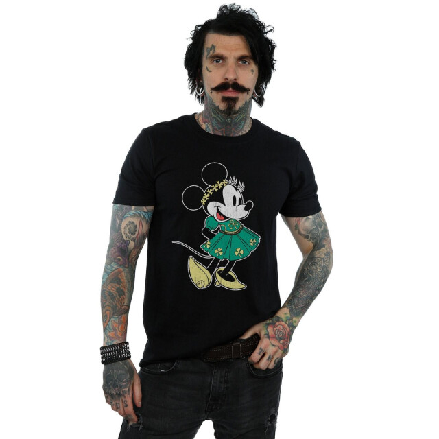 Li-cense Disney heren minnie mouse st patrick's day kostuum t-shirt UTBI51100_black large