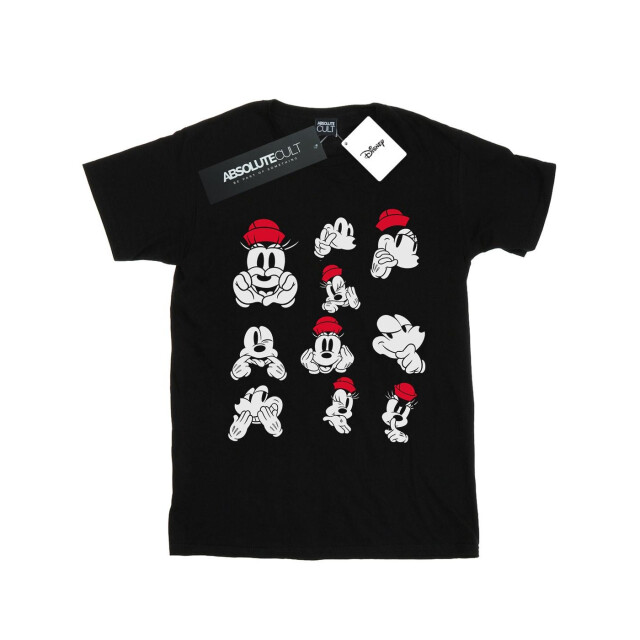 Li-cense Disney heren minnie mickey foto poses t-shirt UTBI51122_black large