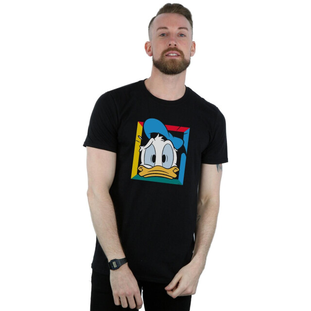 Li-cense Disney heren donald duck paniekerig t-shirt UTBI51088_black large