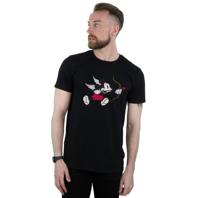 Li-cense Disney heren mickey mouse love cherub t-shirt UTBI51031_black large