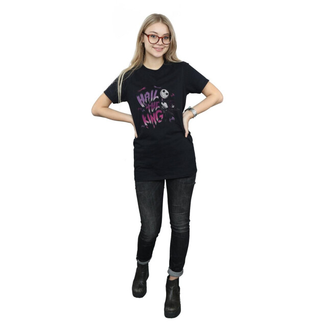 Li-cense Disney dames nightmare before christmas hail the king katoenen vriendje t-shirt UTBI50916_black large