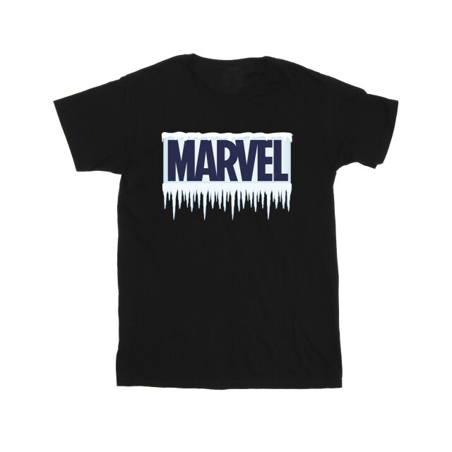 Li-cense Marvel heren icicle logo t-shirt UTBI50825_black large