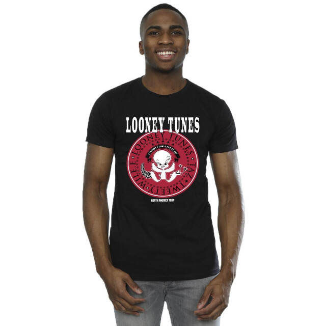 Li-cense Looney tunes heren tweety rotsschijf t-shirt UTBI50669_black large