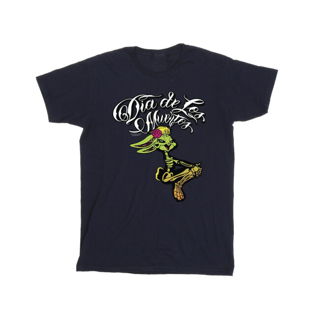 Li-cense Looney tunes heren dia de los muertos lola t-shirt UTBI50657_navyblue large