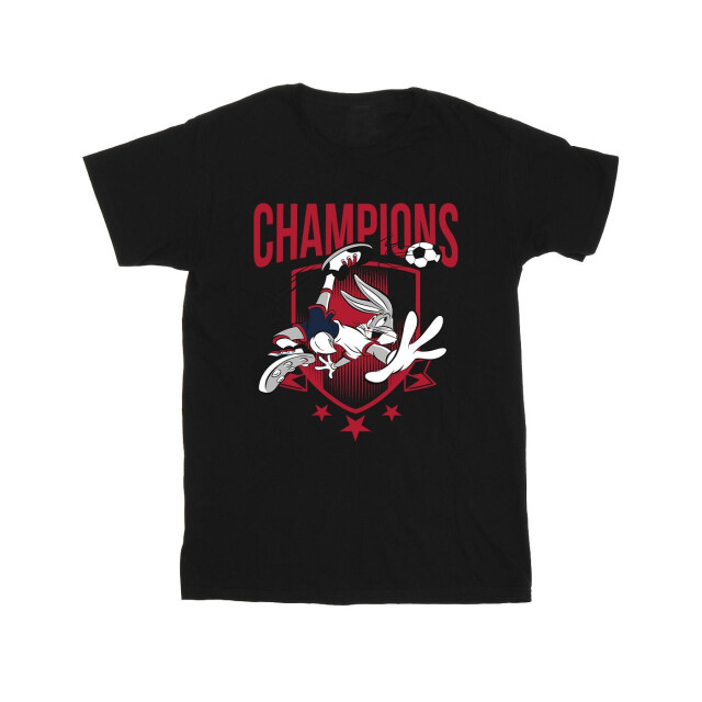 Li-cense Looney tunes meisjes bugs bunny kampioenen katoenen t-shirt UTBI25446_black large