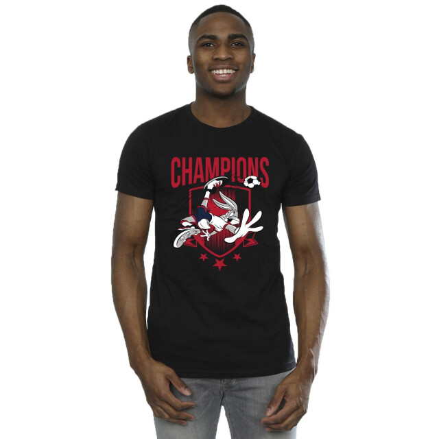 Li-cense Looney tunes heren bugs bunny kampioenen t-shirt UTBI50606_black large