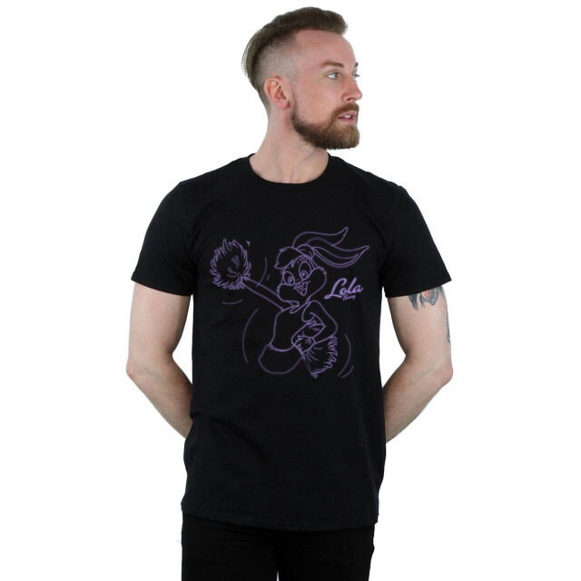 Li-cense Looney tunes heren lola bunny glow t-shirt UTBI50579_black large
