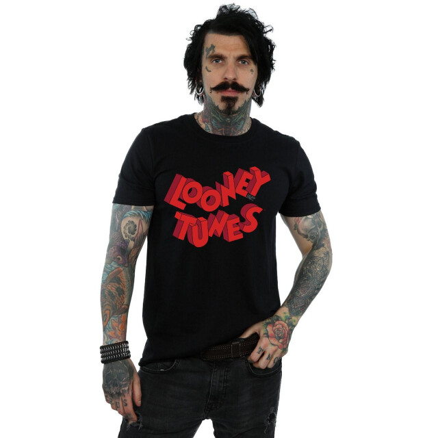 Li-cense Looney tunes heren 3d logo t-shirt UTBI50472_black large
