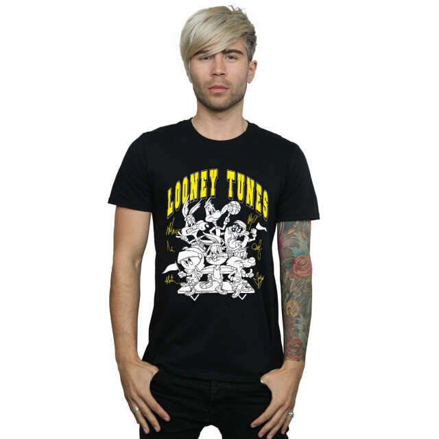 Li-cense Looney tunes heren basketbal team t-shirt UTBI50495_black large