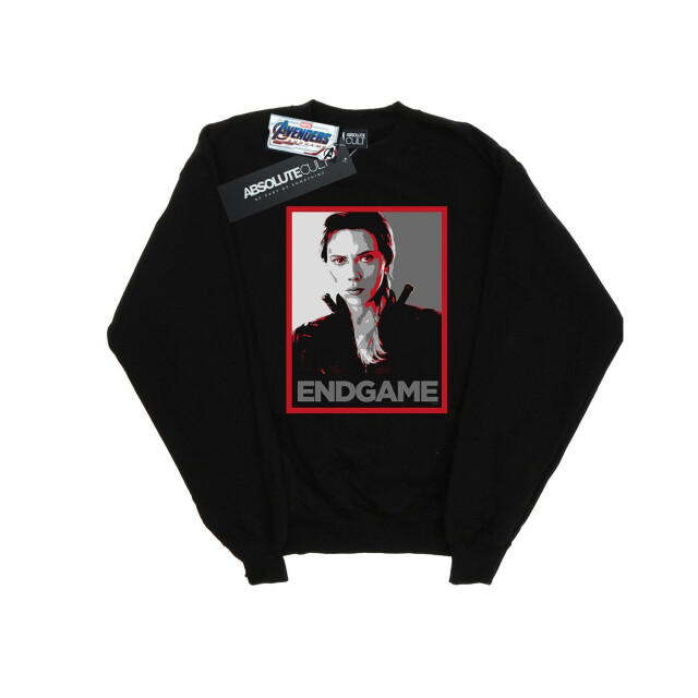 Li-cense Marvel dames avengers endgame black widow poster sweatshirt UTBI3815_black large