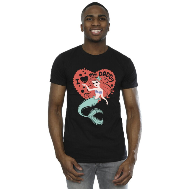 Li-cense Disney heren de kleine zeemeermin love daddy t-shirt UTBI50162_black large