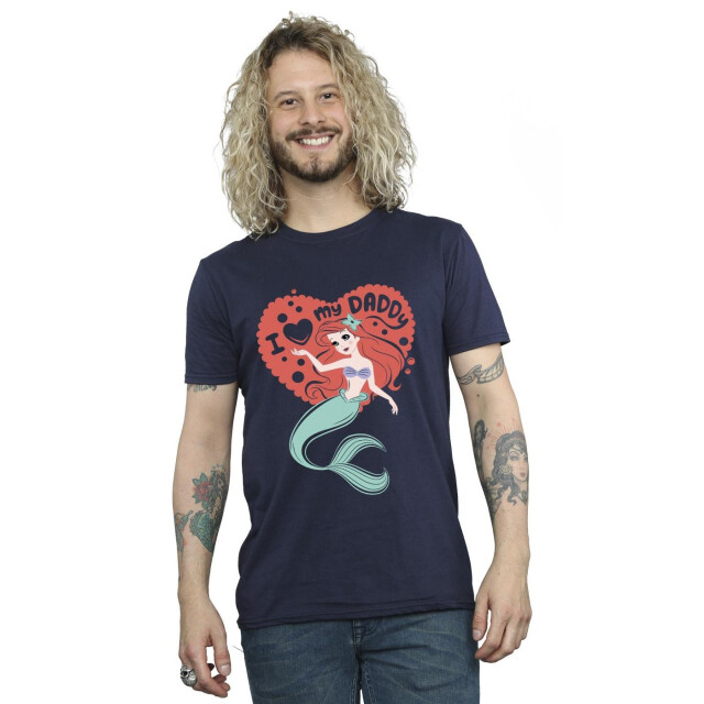 Li-cense Disney heren de kleine zeemeermin love daddy t-shirt UTBI50162_navyblue large
