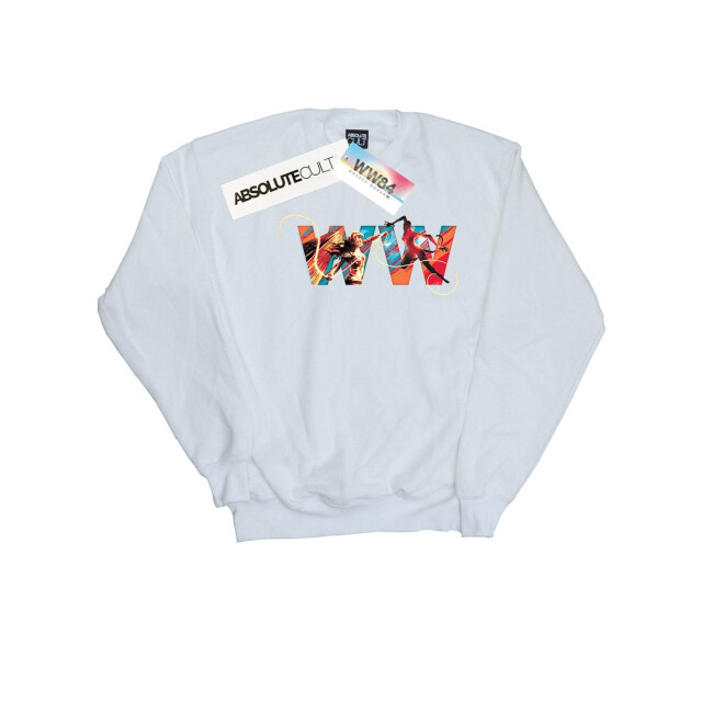 Li-cense Dc comics dames wonder woman 84 symbool sweatshirt UTBI42520_white large