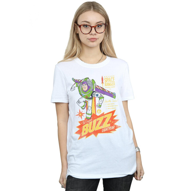Li-cense Disney dames toy story 4 the original buzz lightyear katoenen vriendje t-shirt UTBI46990_white large