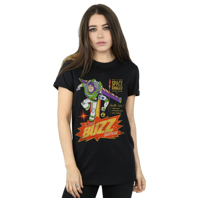 Li-cense Disney dames toy story 4 the original buzz lightyear katoenen vriendje t-shirt UTBI46990_black large