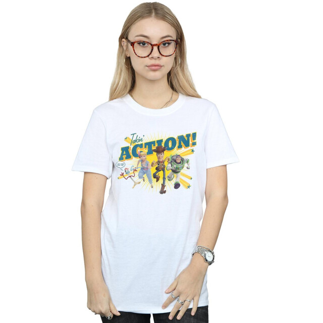 Li-cense Disney dames toy story 4 takin´ action katoenen vriendje t-shirt UTBI46987_white large