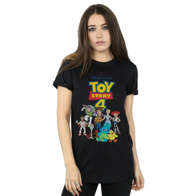 Li-cense Disney dames toy story 4 crew katoenen vriendje t-shirt UTBI46965_black large