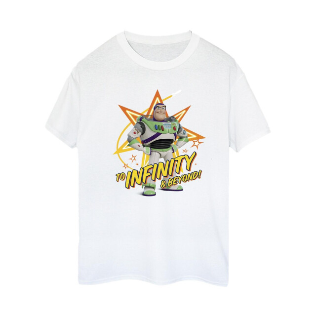 Li-cense Disney dames toy story buzz to infinity katoenen vriendje t-shirt UTBI46922_white large