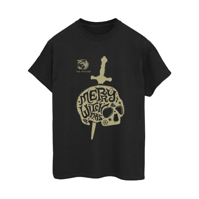 Li-cense Netflix dames the witcher vrolijk heksenfeest katoenen vriendje t-shirt UTBI46892_black large