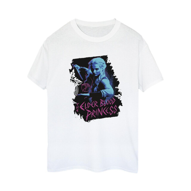 Li-cense Netflix dames the cher ciri bloedprinses katoenen vriendje t-shirt UTBI46872_white large