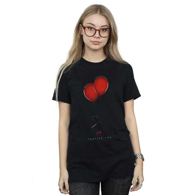 Li-cense It chapter 2 dames hand met ballonnen katoenen vriendje t-shirt UTBI46827_black large