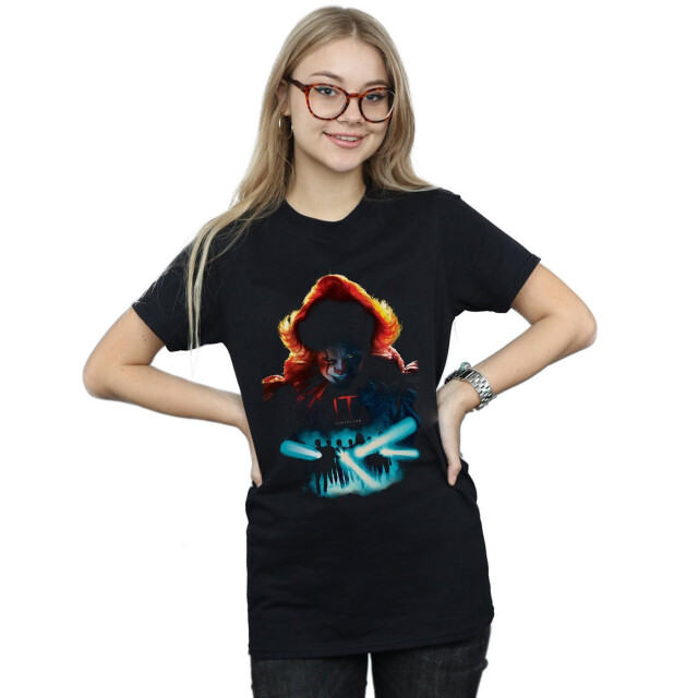 Li-cense It chapter 2 dames poster zaklampen katoenen vriendje t-shirt UTBI46814_black large