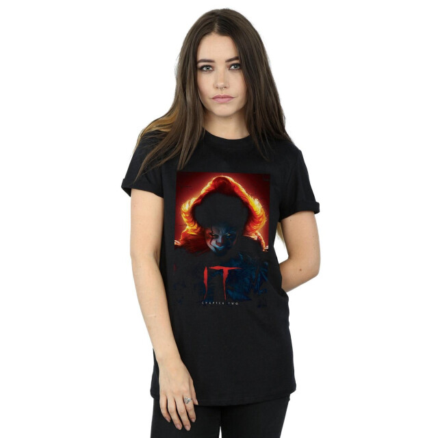 Li-cense It chapter 2 dames pennywise poster katoenen vriendje t-shirt UTBI46815_black large