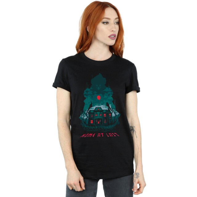 Li-cense It chapter 2 dames pennywise eindelijk thuis katoenen vriendje t-shirt UTBI46817_black large