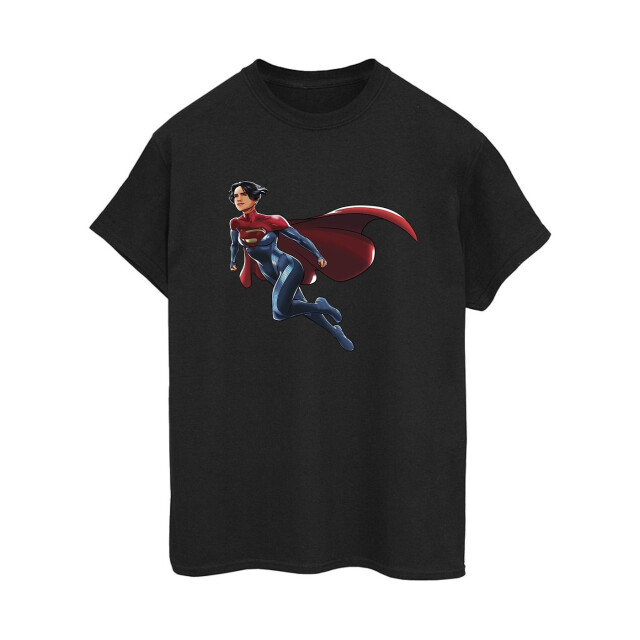 Li-cense Dc comics dames the flash supergirl katoenen vriendje t-shirt UTBI46620_black large