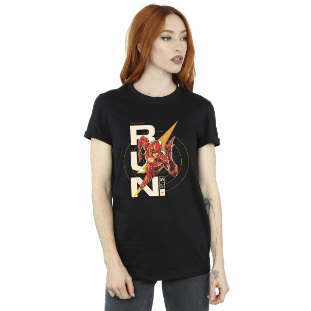 Li-cense Dc comics dames the flash run katoenen vriendje t-shirt UTBI46600_black large