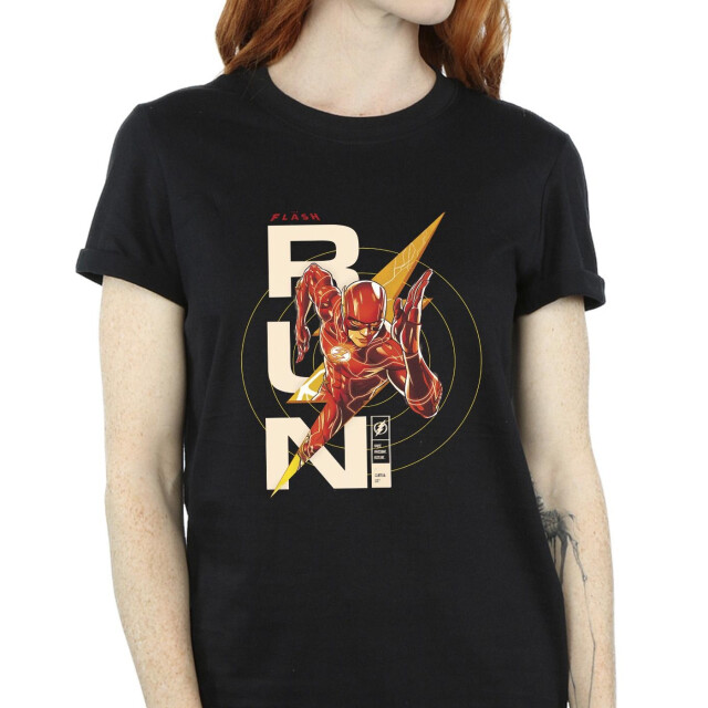 Li-cense Dc comics dames the flash run katoenen vriendje t-shirt UTBI46600_black large